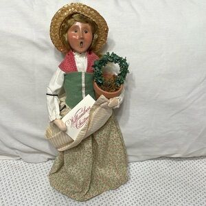 Byers Choice Ltd.  Collectible Doll created for Williamsburg 2003. Still has tag